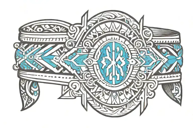 Navajo Pattern Bracelet