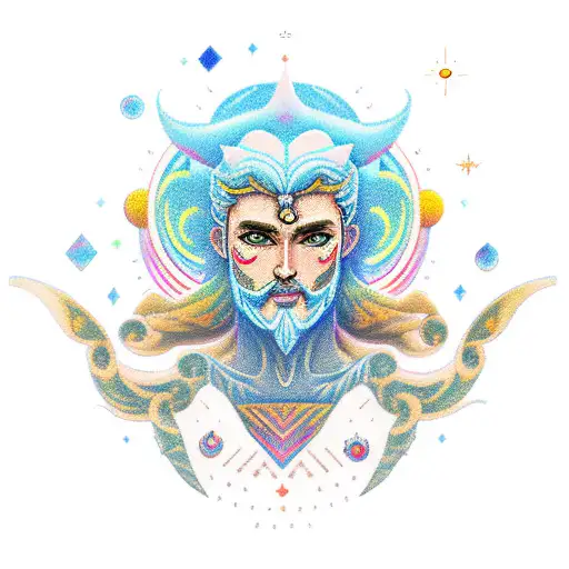 Pixie God Sun Moon Cosmos