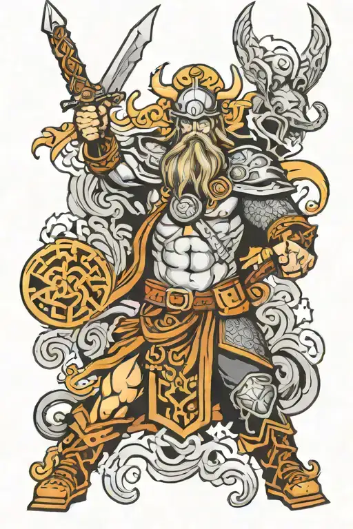Norse Mythology Arm Sleeve