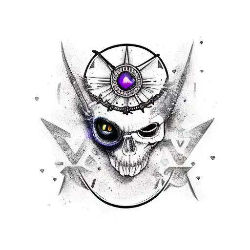 Raven With A Witchy Vibe