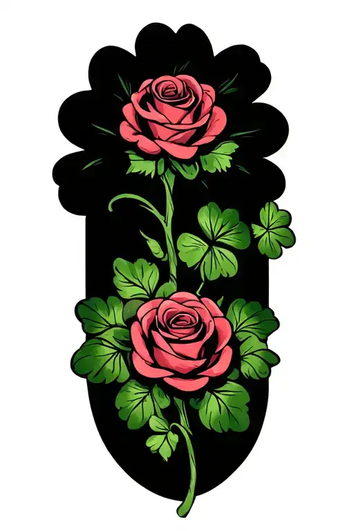 Shamrock And Roses
