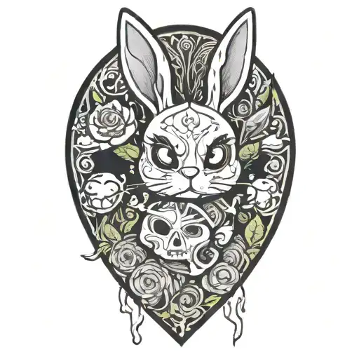 Cute Death Bunny