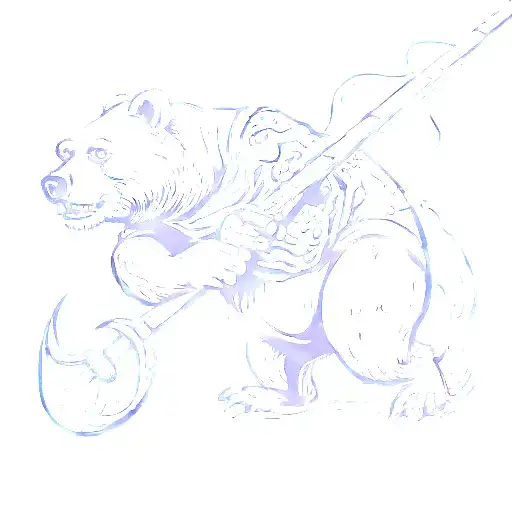 Bear Fishing Rod
