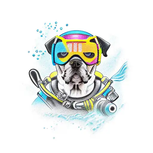 Scuba Diver Dog