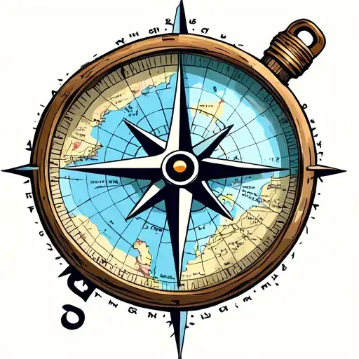 Compass And Map