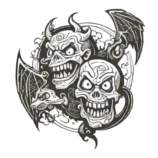 Struggle Between Good And Evil But They Are The Same