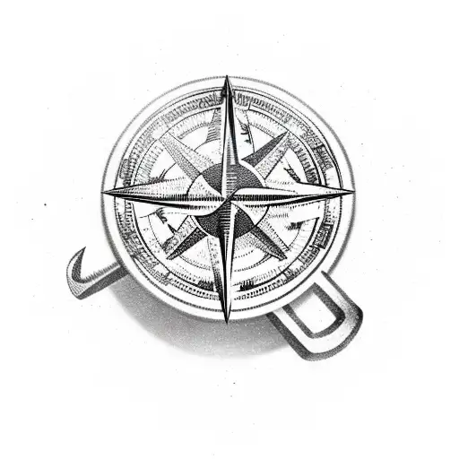 Viking Runes Compass