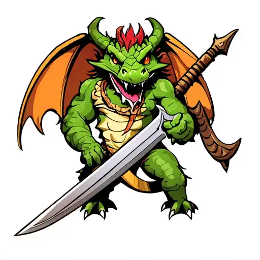 Drangon And Sword