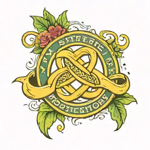 Infinity Sign That Says My Sister Protector