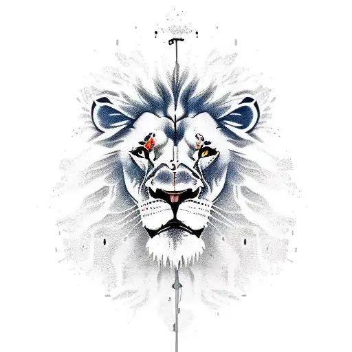 Lion With Drip
