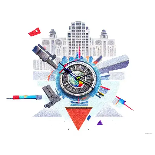 Combine The Weapon Of The City Breda And A Clock