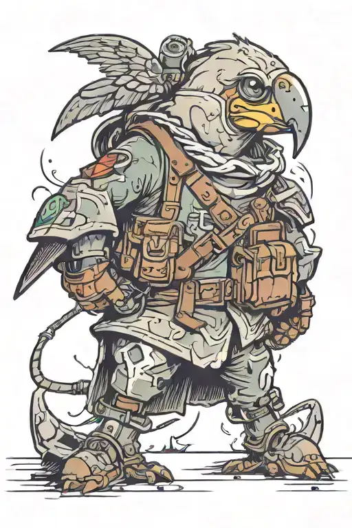 The Wounded Warrior Who Doesn't Give Up Bird Chronicle