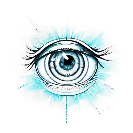 Eye For An Eye With Star Shine