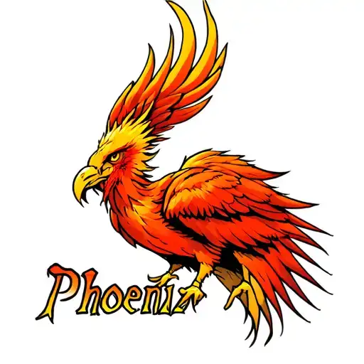 Phoenix With The Name Lucas