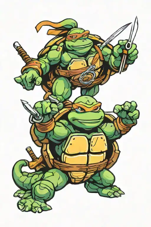 Teenage Mutant Ninja Turtle Michelangelo