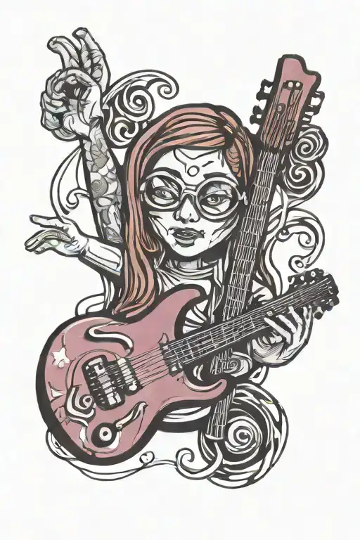 Music Peace And Love Inspired Design