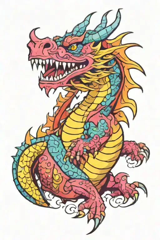 Colourful Dragon