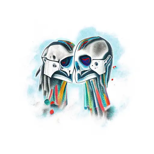 Raven With Two Heads