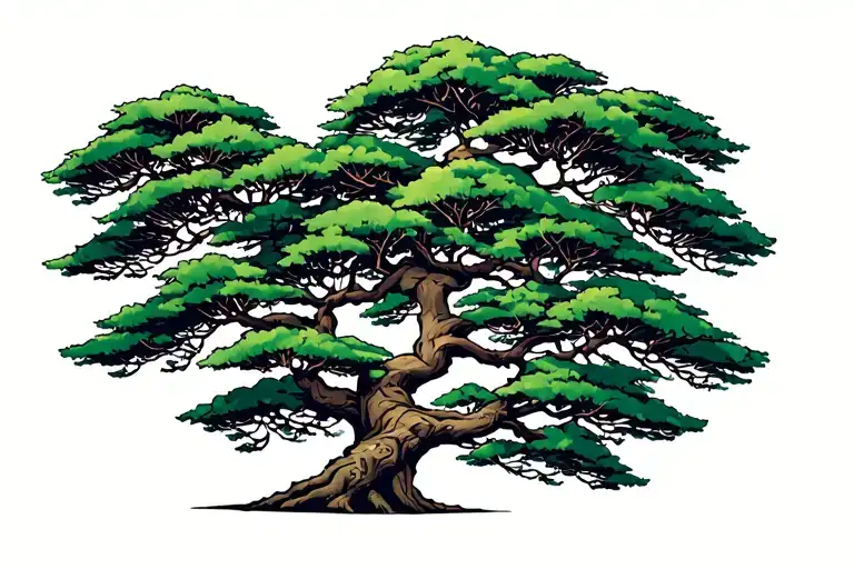 Branch Of A Japanese Tree Of Life