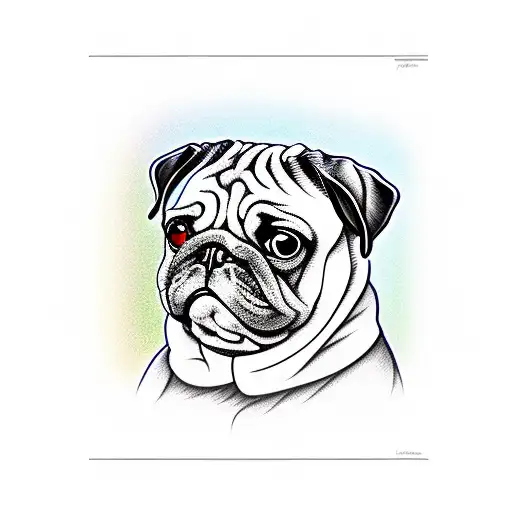 Pug Cartoon