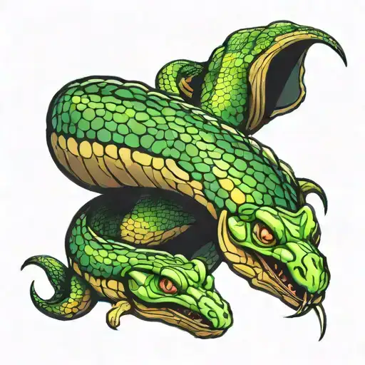 Boa Constrictor Wrapped Snake Skin Forearm