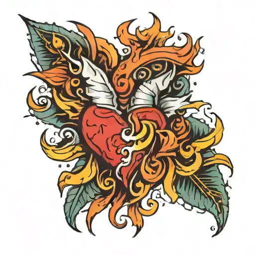 Heart Half Wind Half Fire