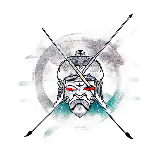 Samurai With Arrows