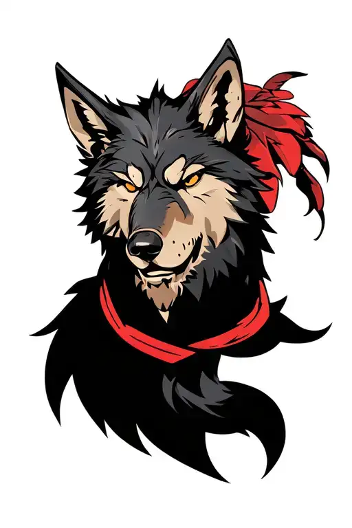 Greek God Ares Pett A Wolf