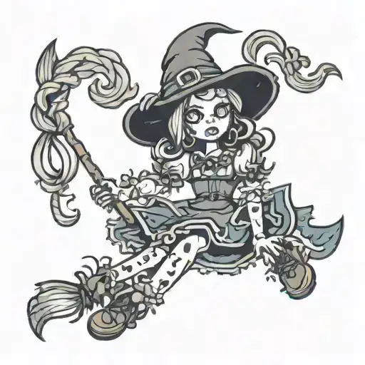 Witch Rag Doll