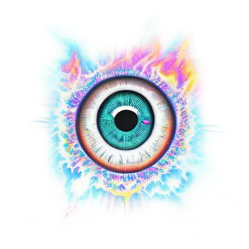 Big Flaming Psychedelic Eye