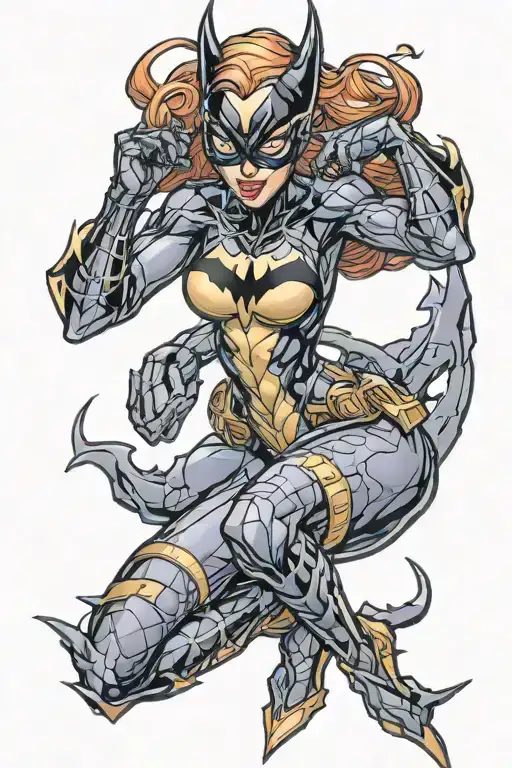 Batgirl Venom Morphed Mix