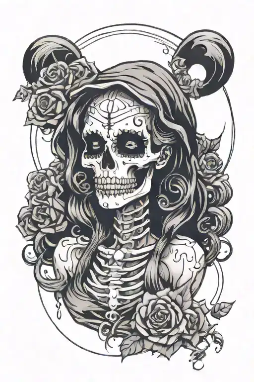 A Female Representation Of Death