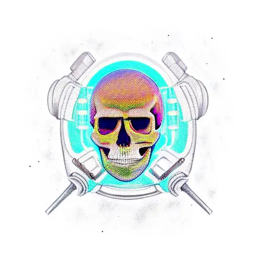 Skull In A Space Suit