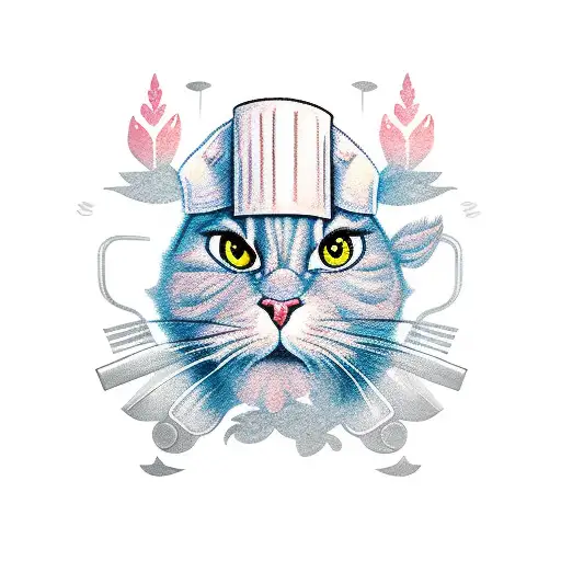 Chef Knife Whith Sakura