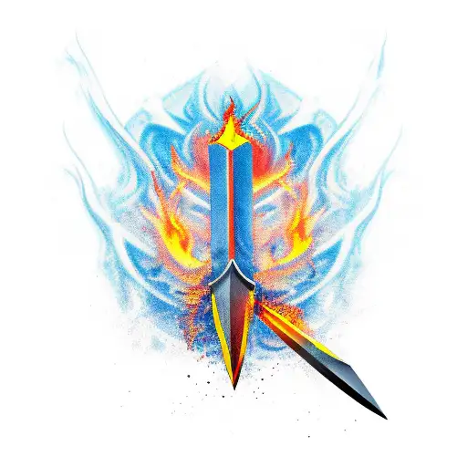 Flaming Dagger