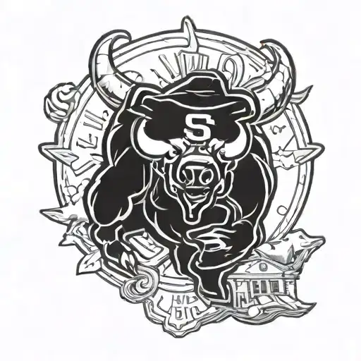 Illinois State Sign With Chicago Bulls Sign Says In The Inside