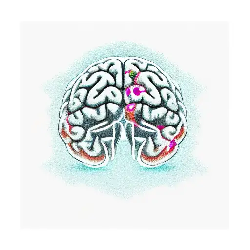 A Brain As A Prisioner Inside A Skull