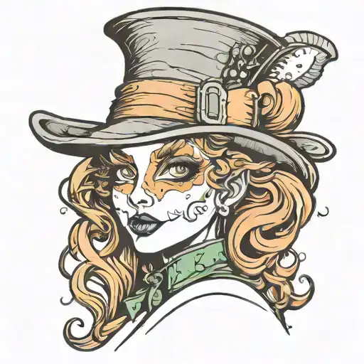 Mad Hatter Female Character