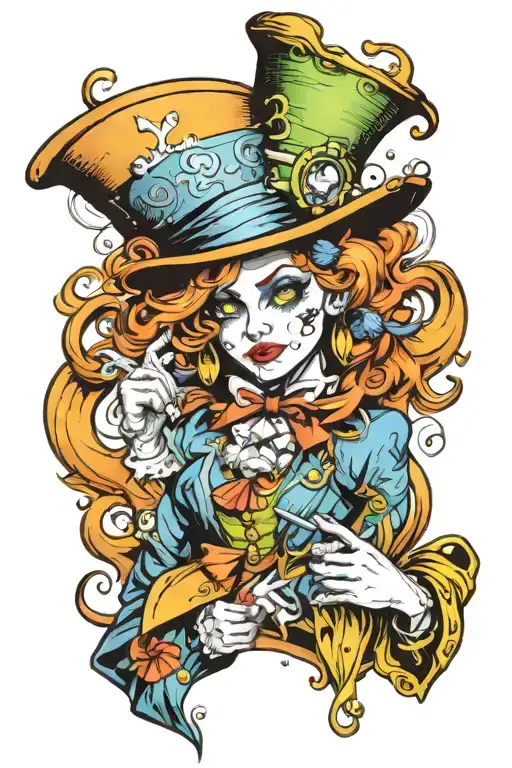 Mad Hatter Female Character