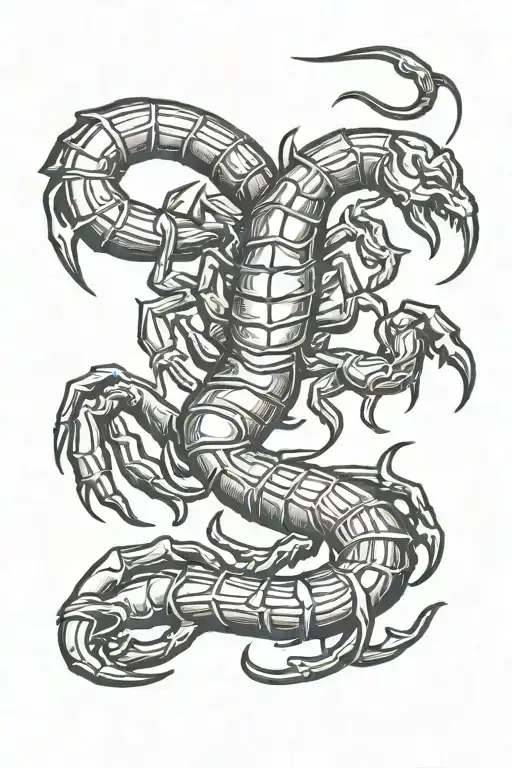 Scorpion With Erica Name Incorporated
