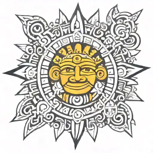 Inca God Viracocha Inca Sun God