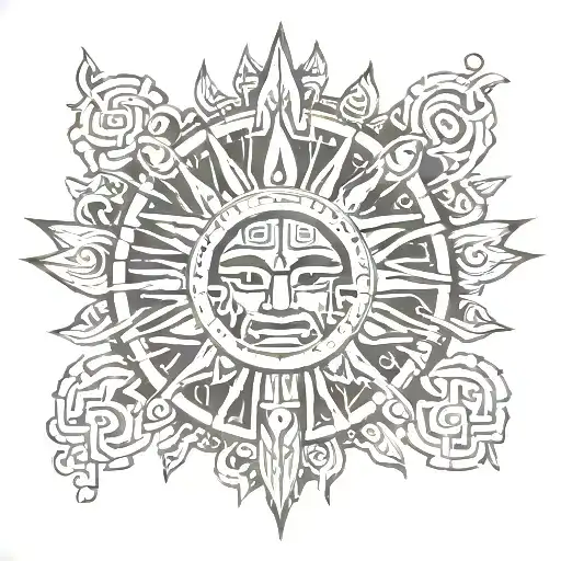 Inca God Viracocha Sun God