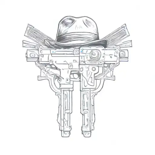 A Gun And A Hat