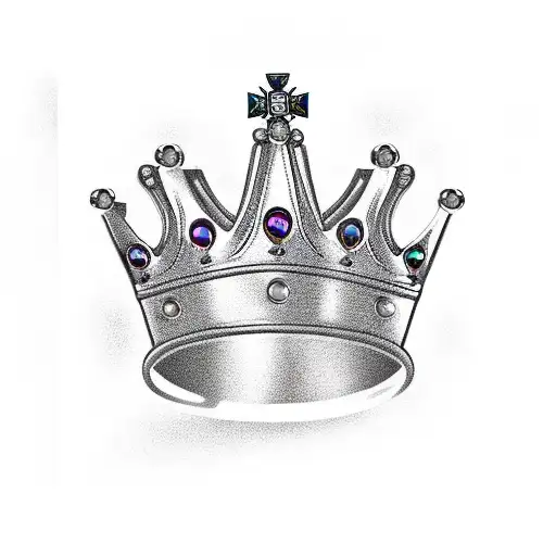 Crown With Bcg Engraved On The Front