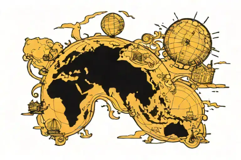 Travel Globe Where I Can Mark Places I Have Been