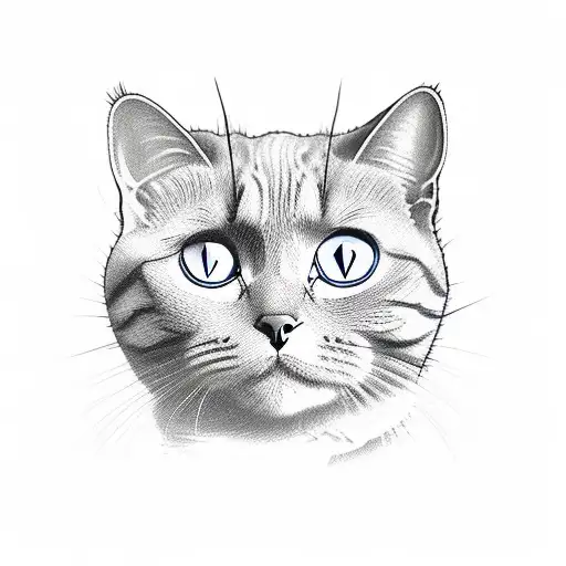 A Weightlifting Cat With A Marijuana