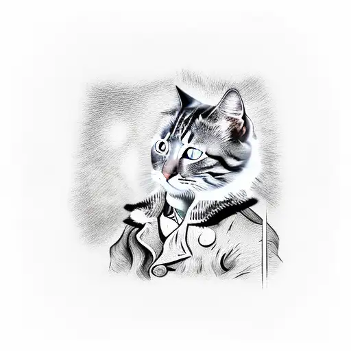 Van Gogh Quote And Cats And