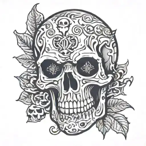 Skull Wearing