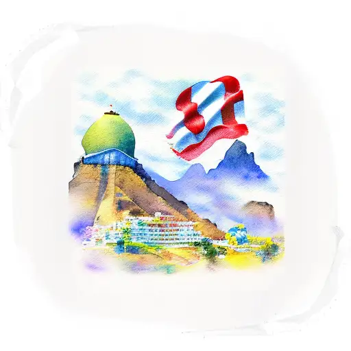 Canarias With Watercolor