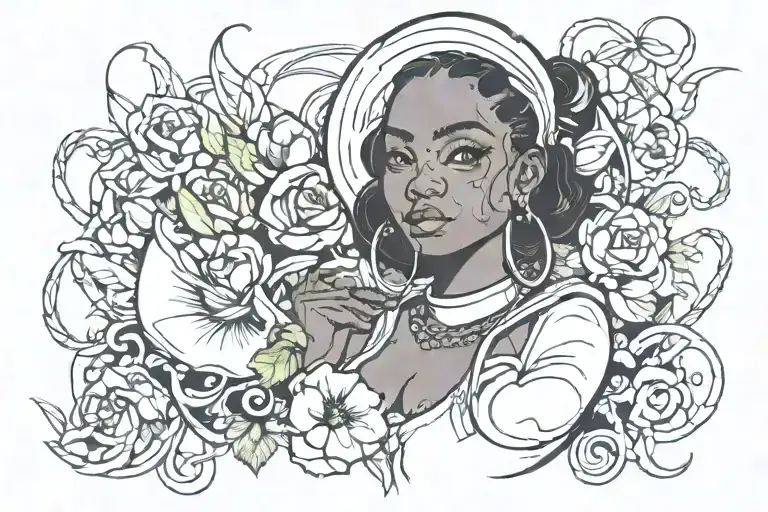 Aesthetic Black Girl